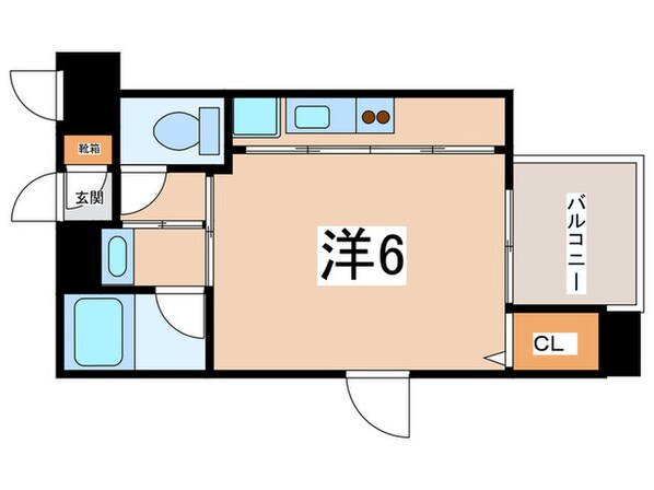 ファイブコート阪南町の物件間取画像